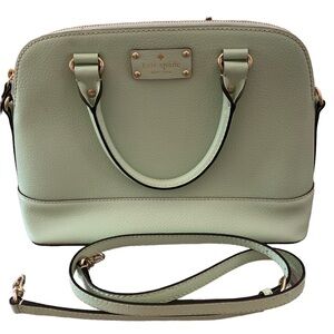 NWOT Kate Spade Sylvia Mint / Pistachio /Seafoam Dome Hand- or Shoulder Bag